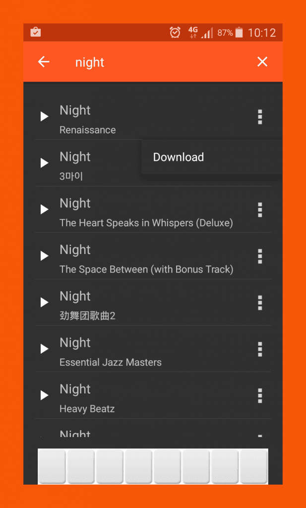 top music download for android