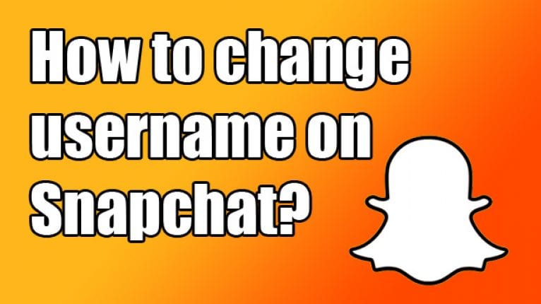 snapchat how to change username