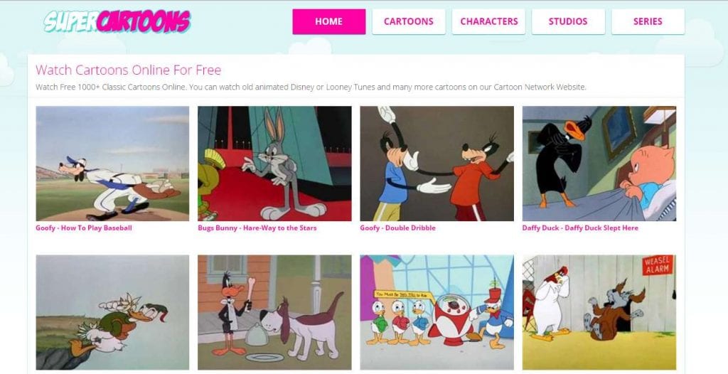 watch old cartoons online