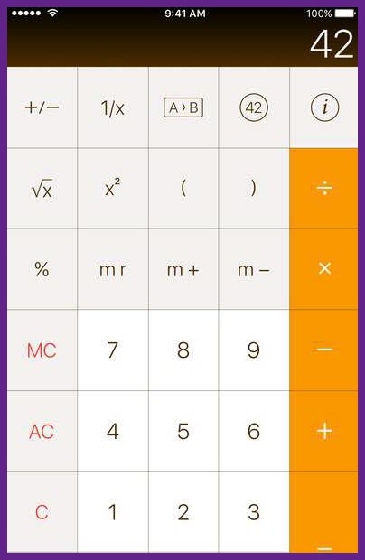 pcalc calculator find in