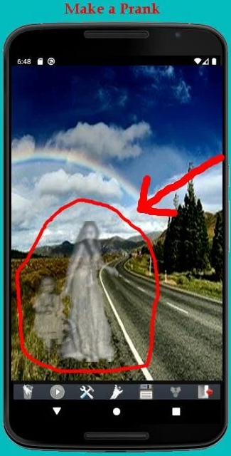 Ghost Photo Prank 1