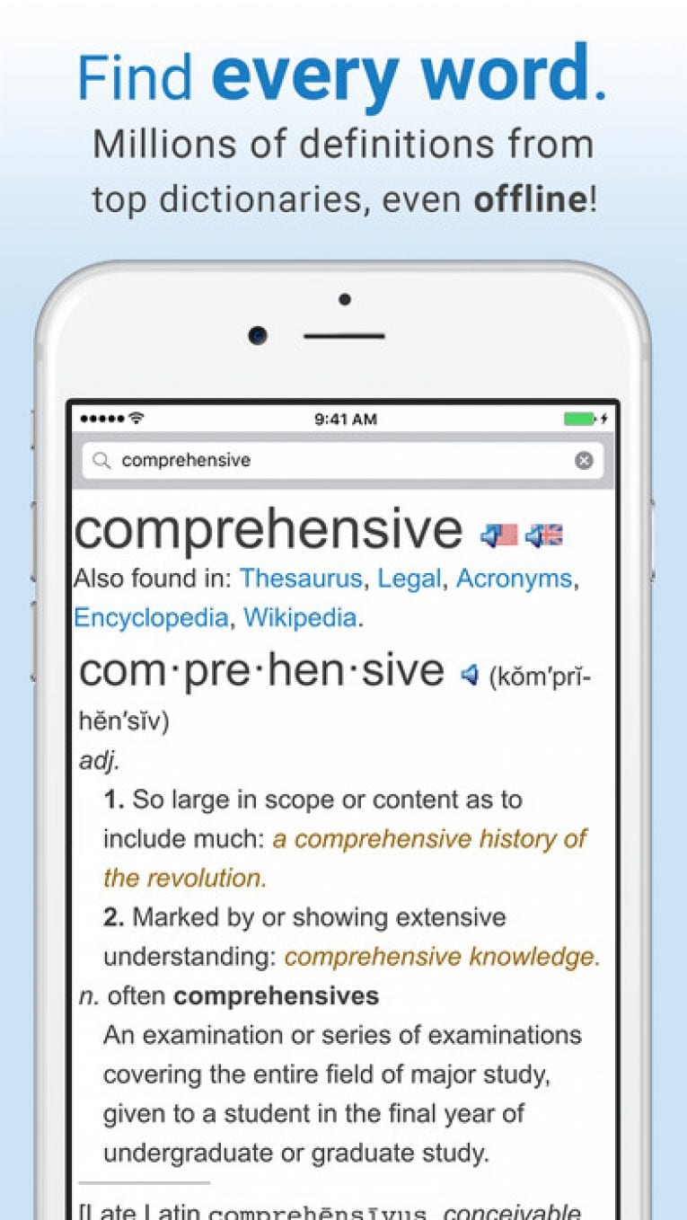 15 Free Dictionary Apps For IPhone & Android | Freeappsforme - Free ...