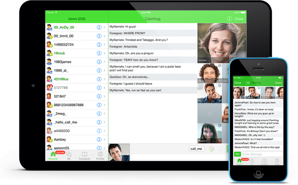 camfrog video chat app