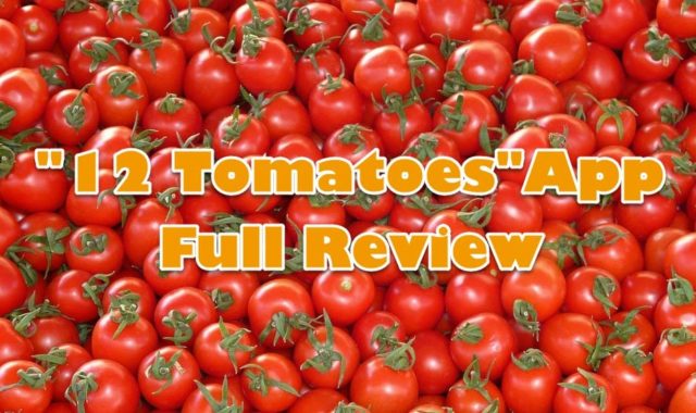 “12 Tomatoes” App Review