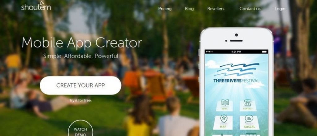 free app builder from website to app