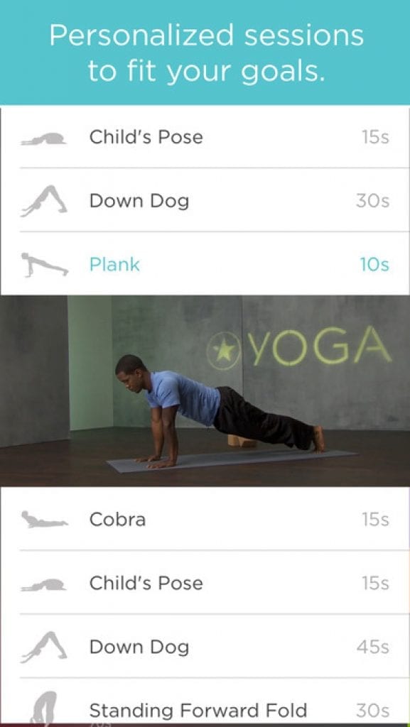 Fitstar yoga app