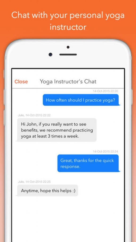 yoga track yoga app