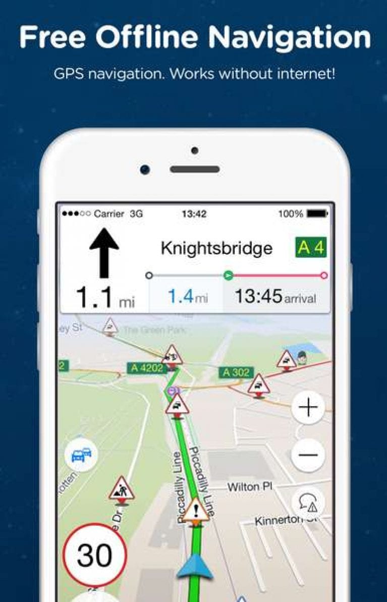 best navigation app for s3 frontier