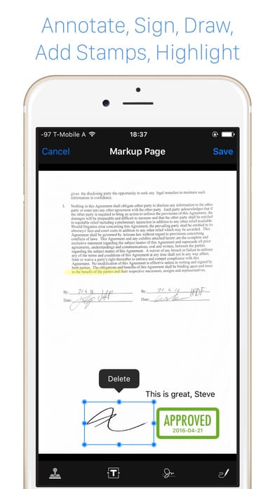 10 Best iPhone apps to scan documents | Free apps for android, IOS