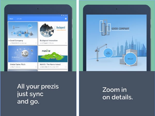 prezi screenshot android