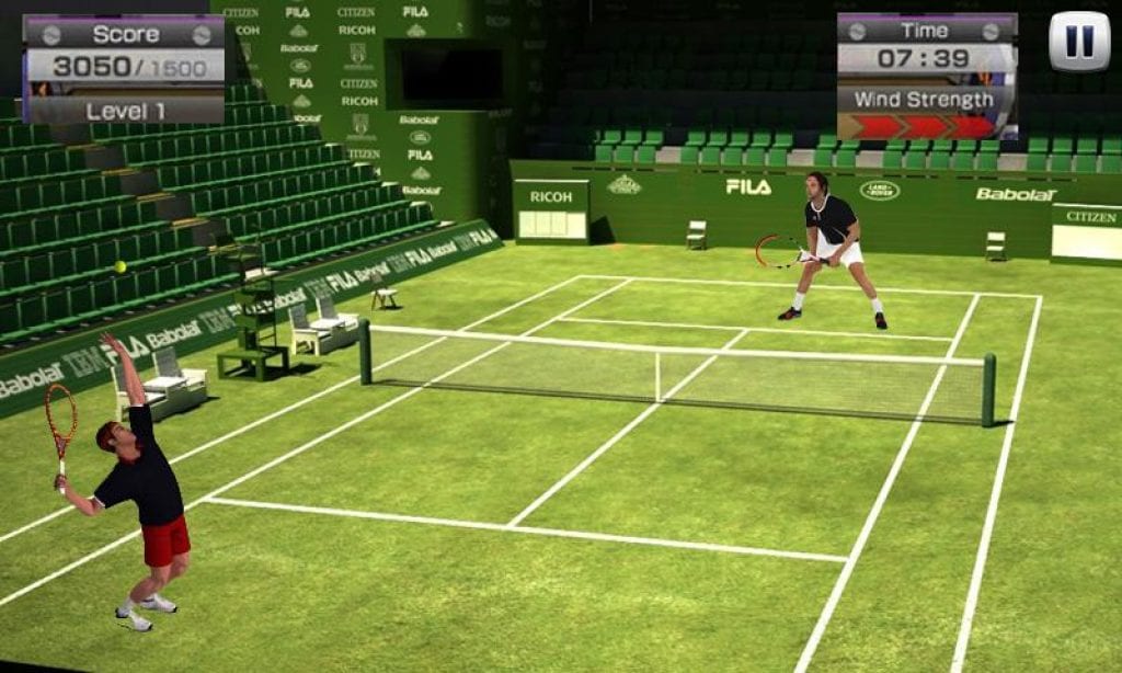 Первая игра теннис на двоих. Real Tennis.