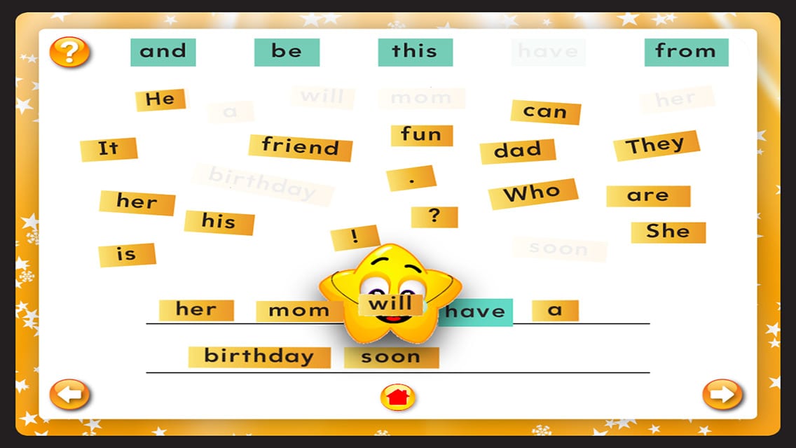 sight words app android