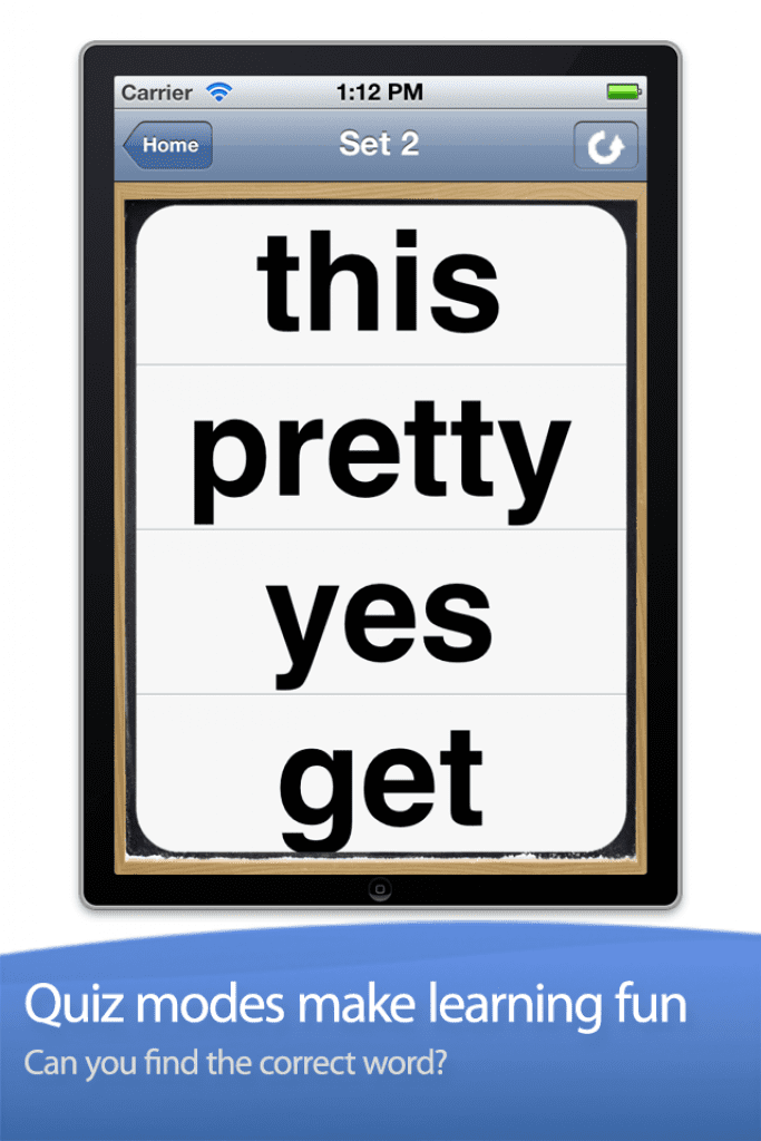 12 Best sight words apps for Android & iOS Free apps for android, IOS, Windows and Mac