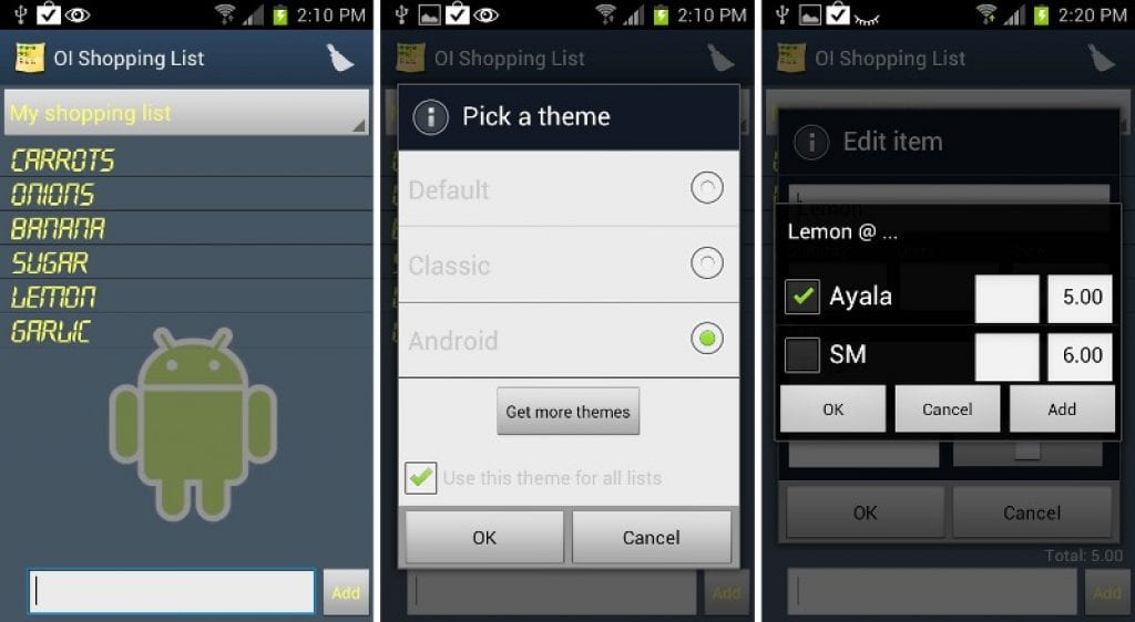 12 best grocery list app for android free apps for