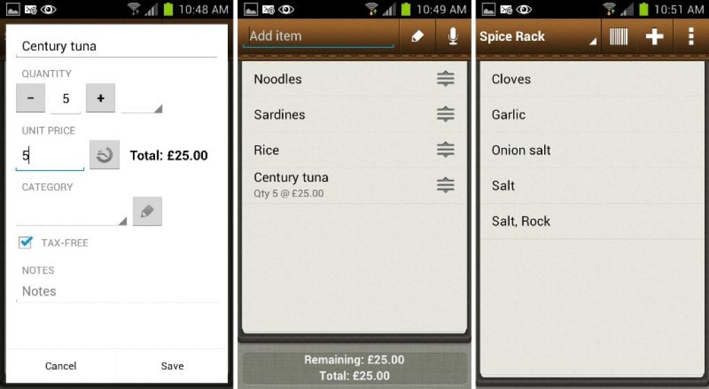 12 Best Grocery List App For Android Free Apps For Android And Ios