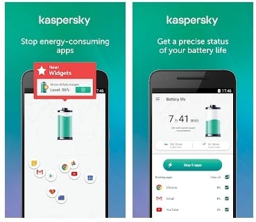 kaspersky battery saver