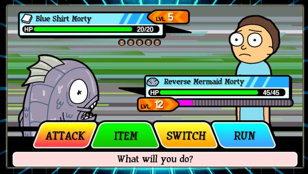 pocket mortys screenshot