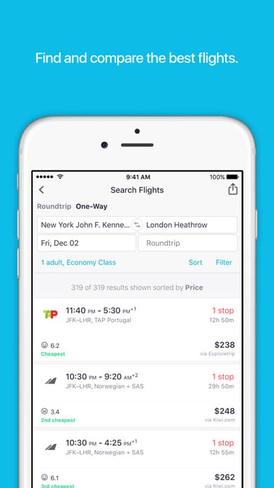 18 Best airline apps for iOS & Android | Free apps for Android and iOS