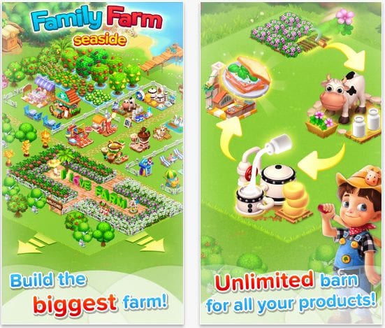 Family Farm Seaside - Play Harvest & Farming Game