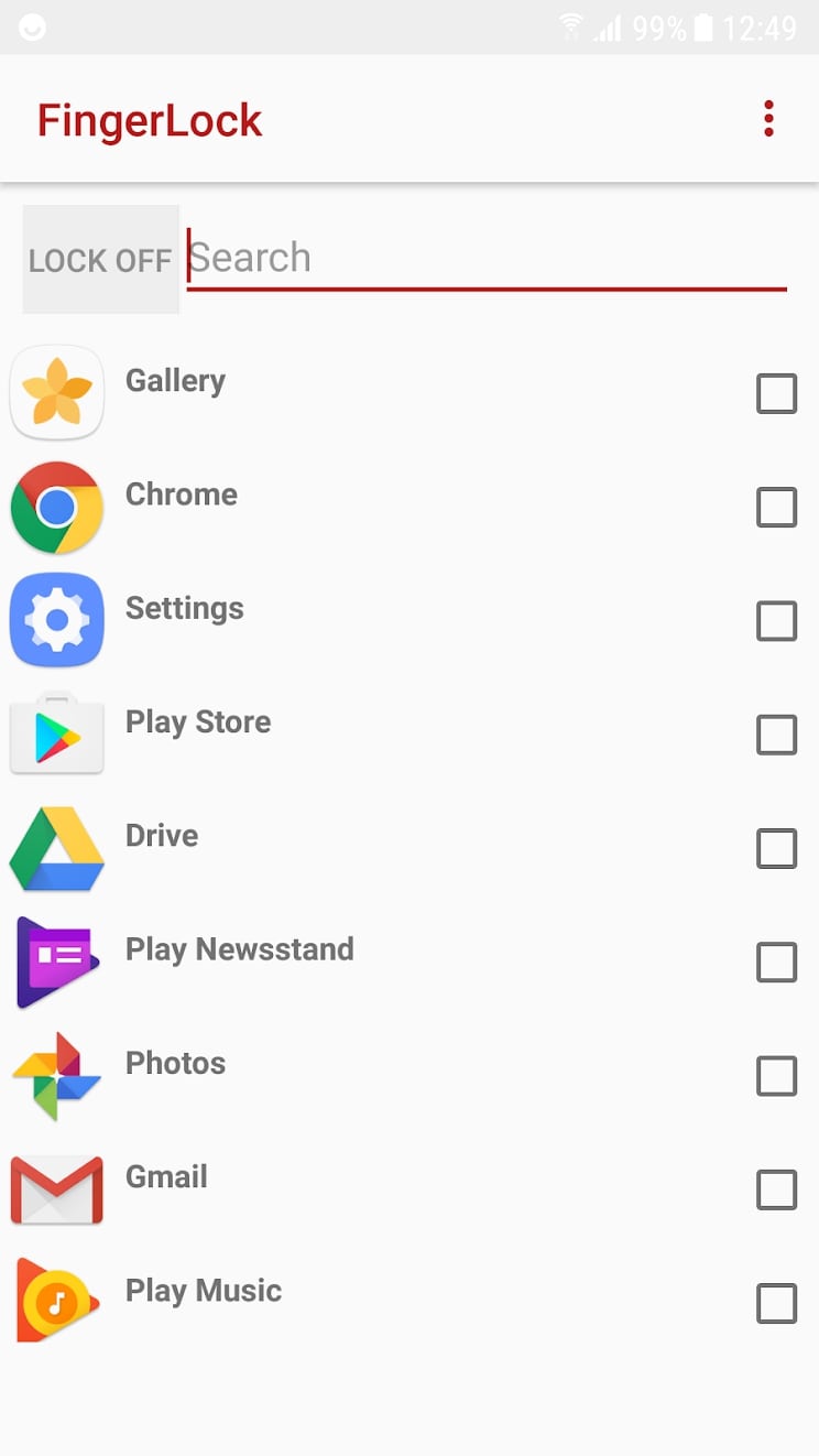 App FingerLock screen 1 Freeappsforme Free apps for Android and iOS
