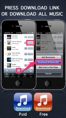 17 Best Free Music Download Apps For Iphone Free Apps For Android And Ios