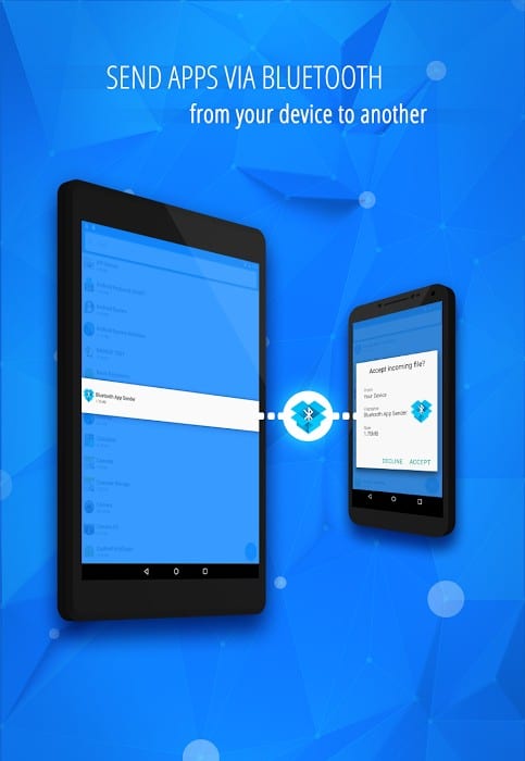 Bluetooth App Sende1