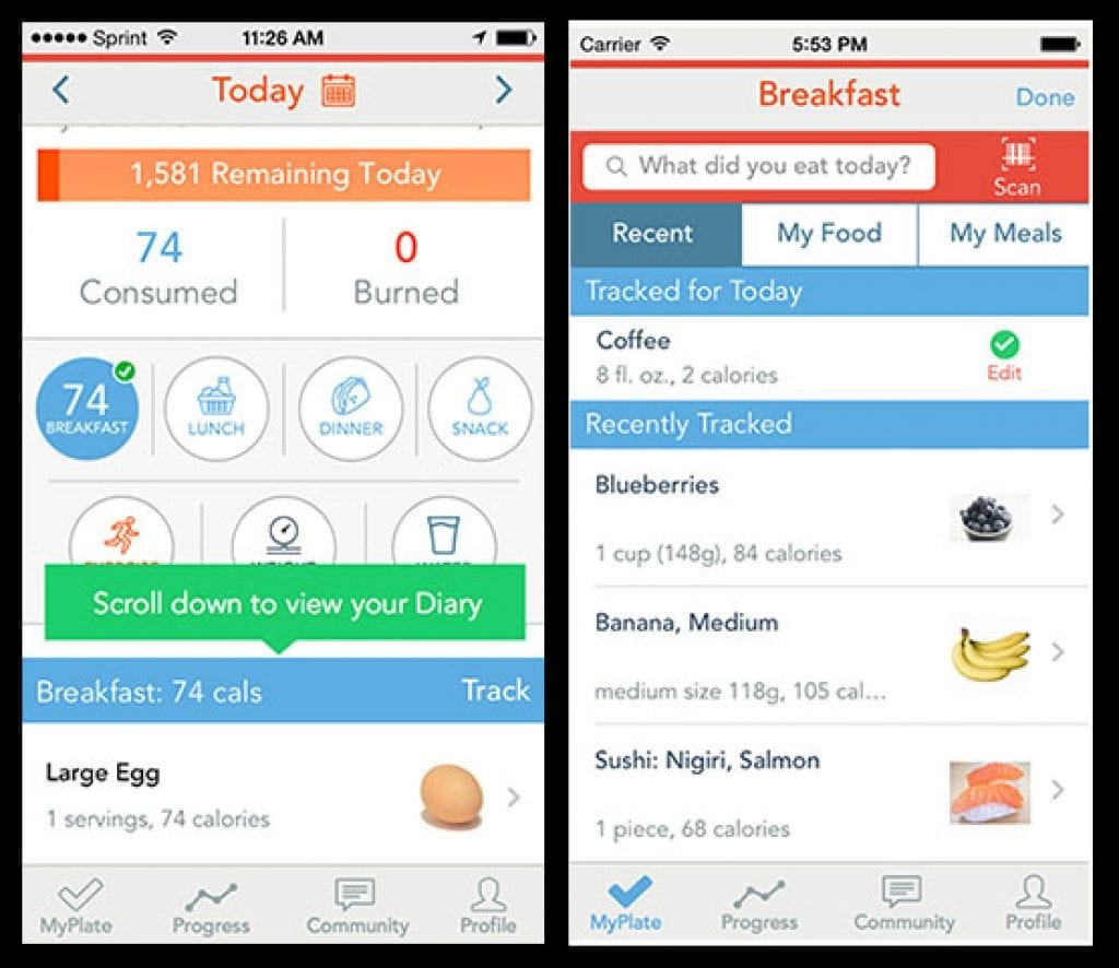 7 Best Apps to Track Food for iOS & Android | Freeappsforme - Free apps