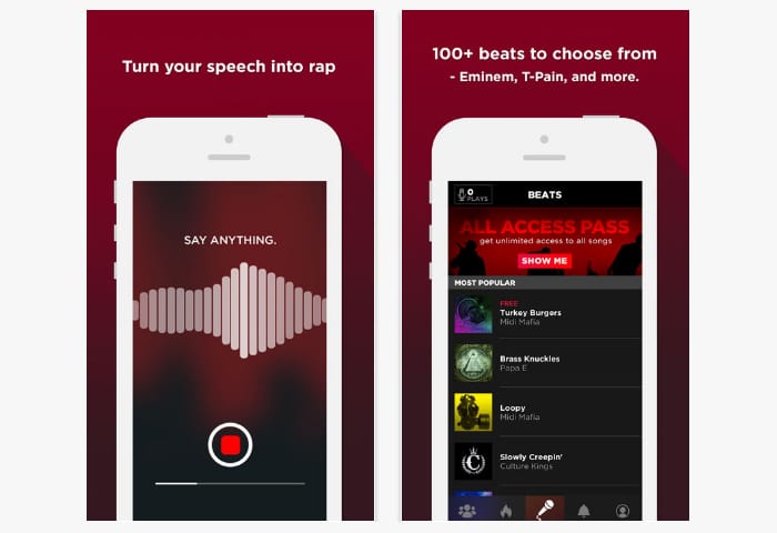 apps to make rap beats