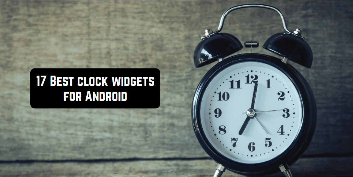 17 Best clock widgets for Android | Free apps for Android ...