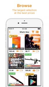 app to sell video games