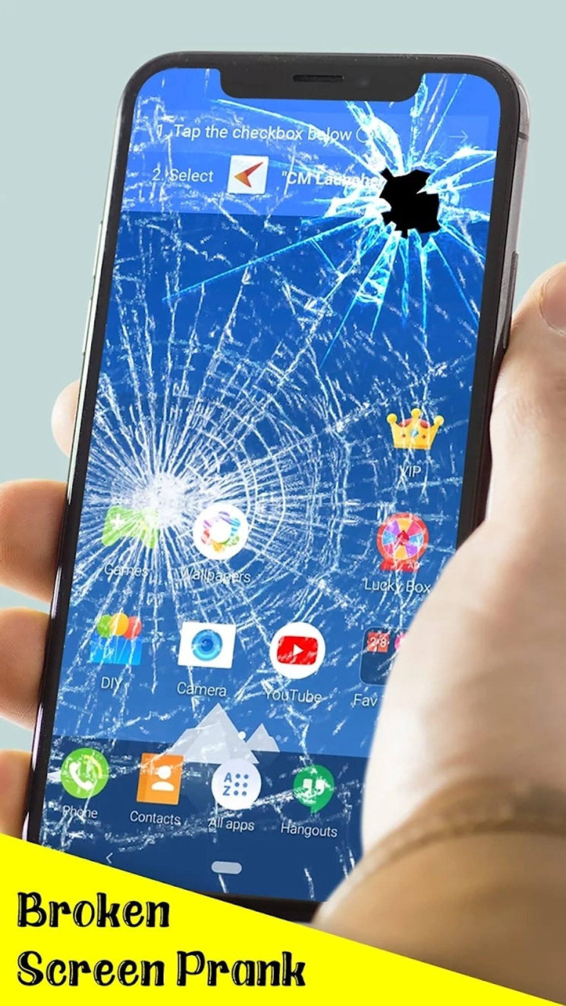 13 Cool Fake Broken Screen Apps for Android & iOS | Freeappsforme ...