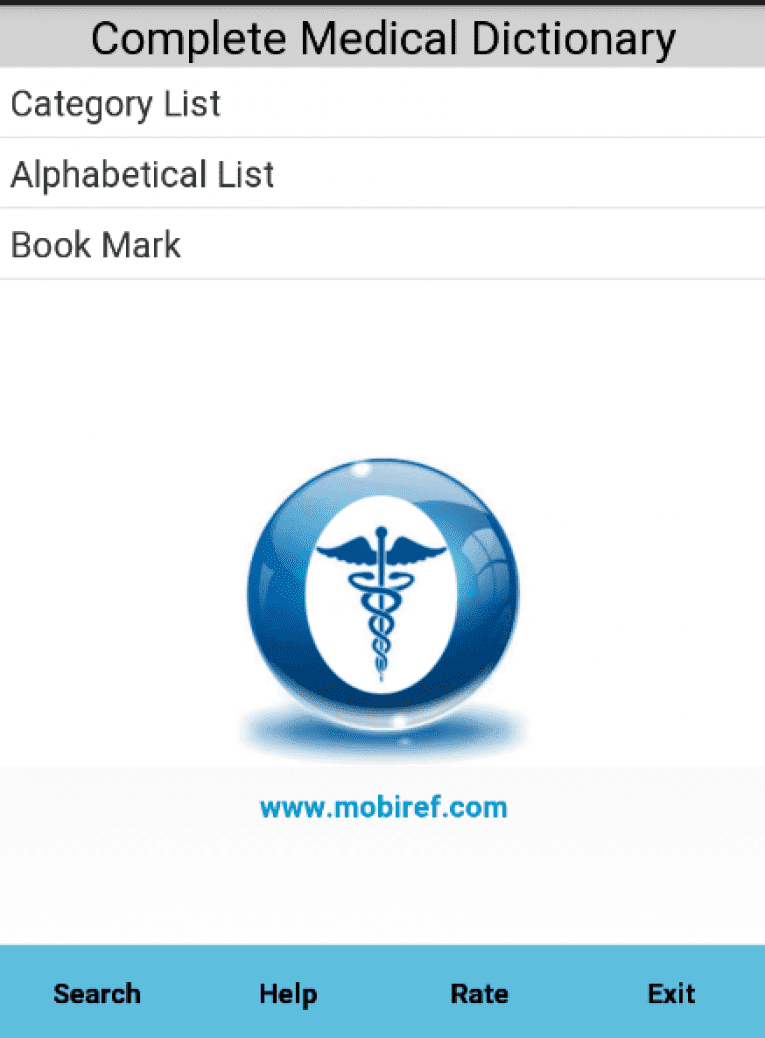 Medical dictionary