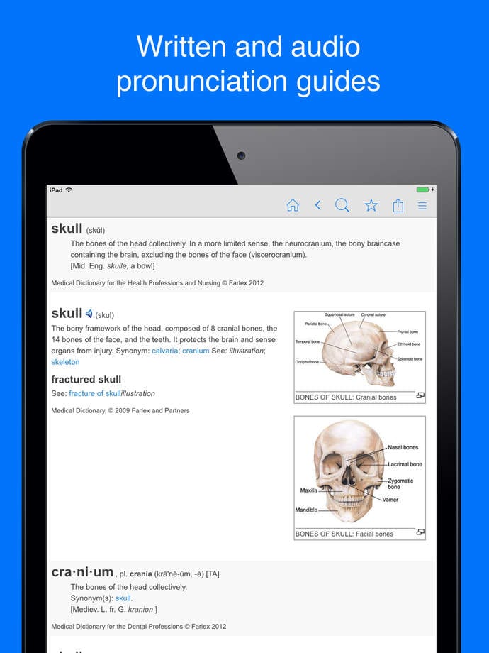 MedicalDictionarybyFarlex3 Free apps for Android and iOS