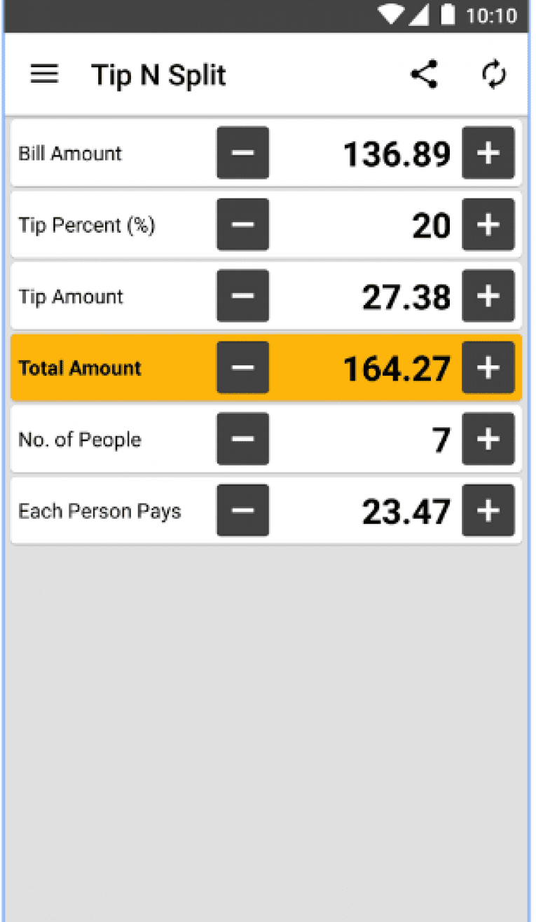 12 Best Tip Calculator Apps For Android & IOS | Freeappsforme - Free ...