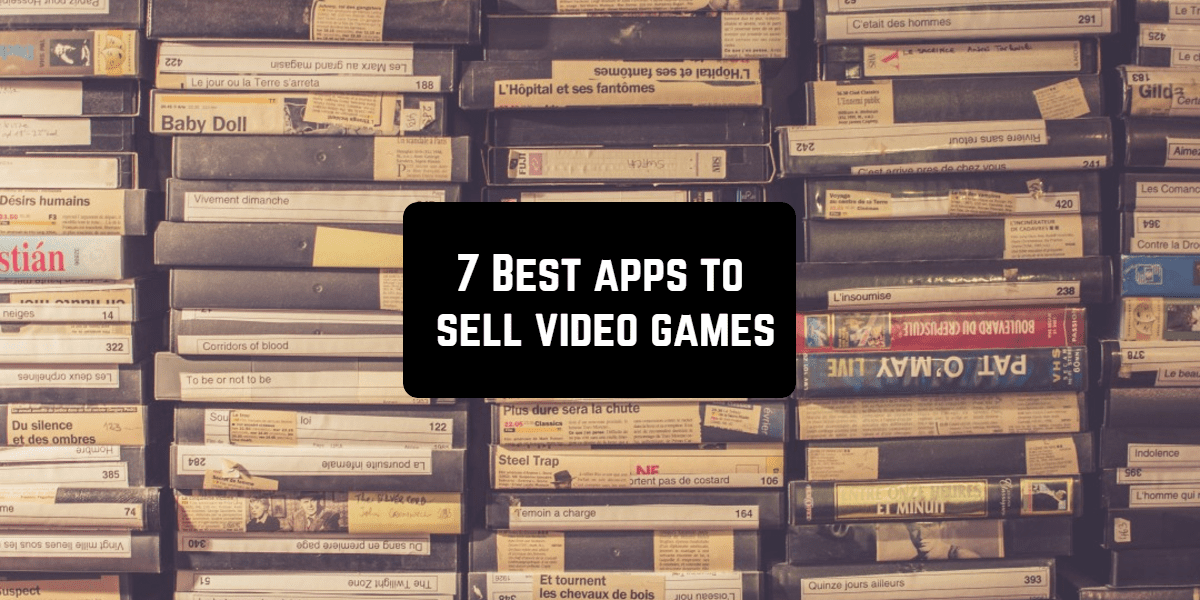 video game selling app