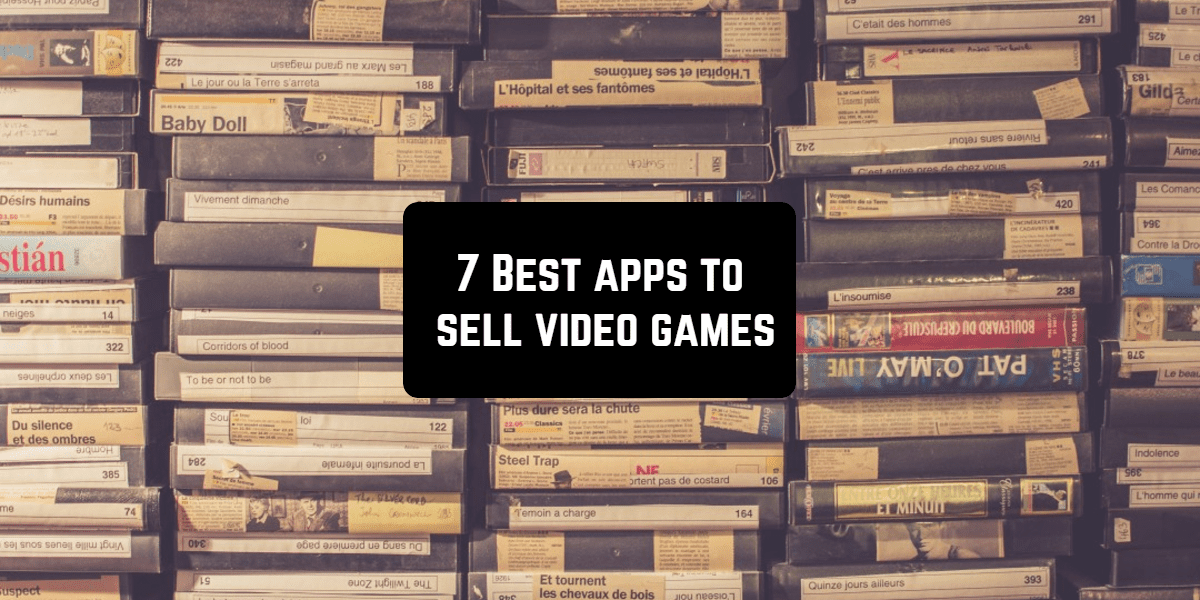 app to sell video games