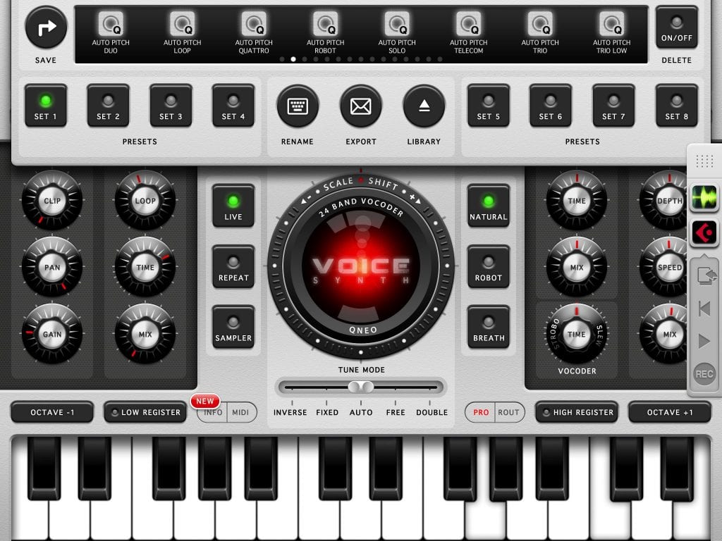 Auto tune online game