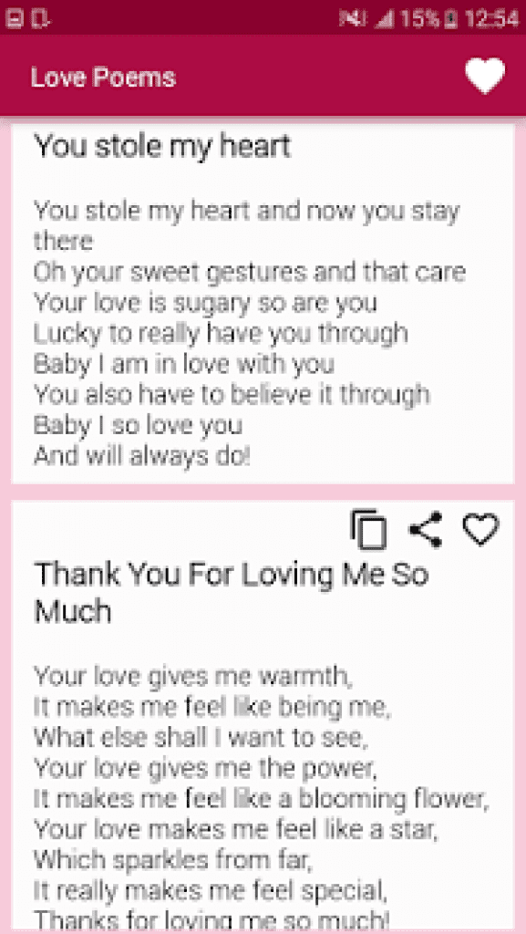 15 Best Love Poems Apps For Android Ios Free Apps For Android And Ios