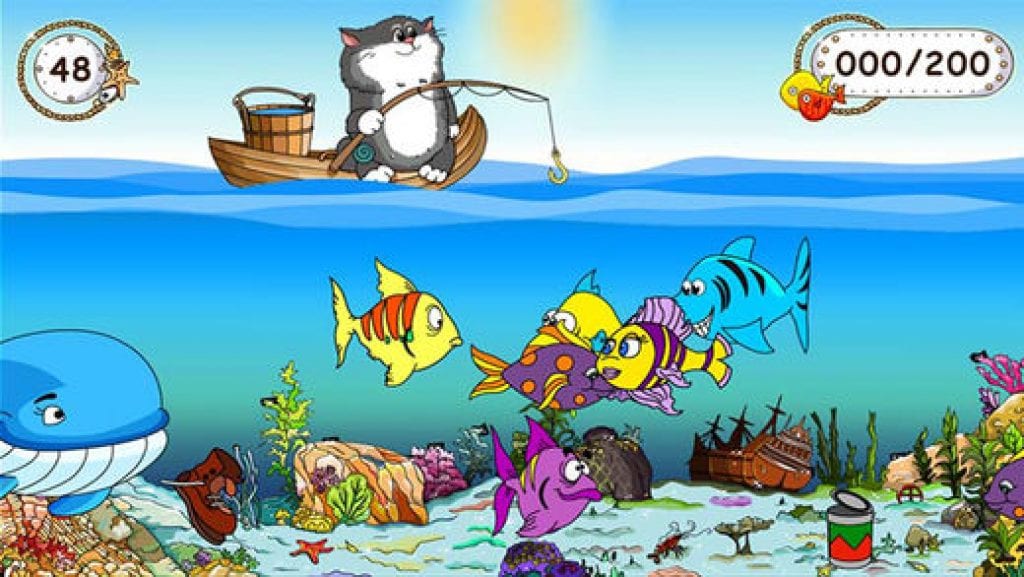 Virtual fish games online