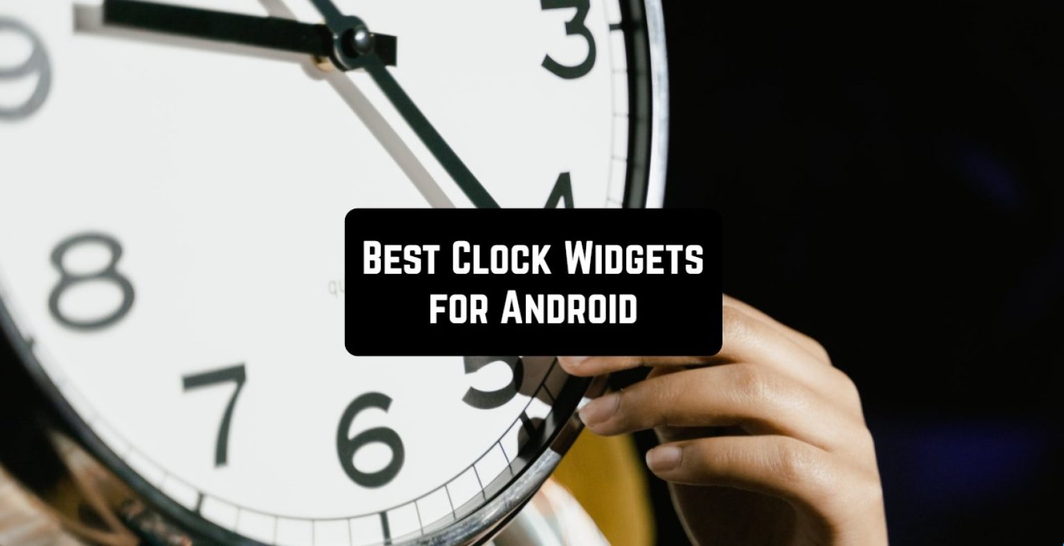17 Best clock widgets for Android | Free apps for Android and iOS