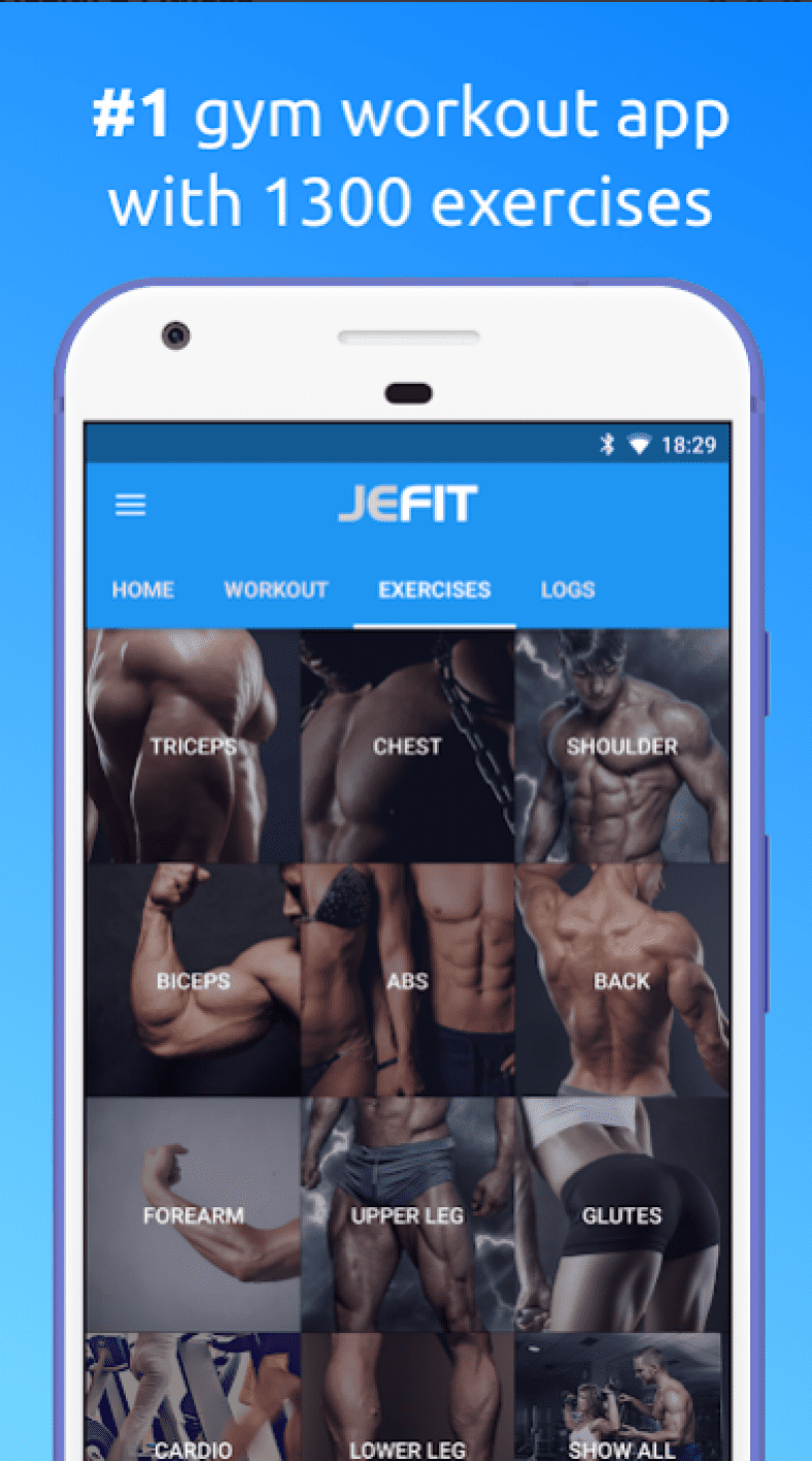 JEFIT app Free apps for Android and iOS