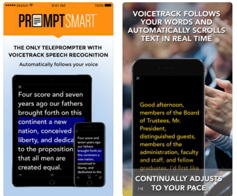 9 Best Teleprompter apps for Android & iOS Free apps for Android and iOS