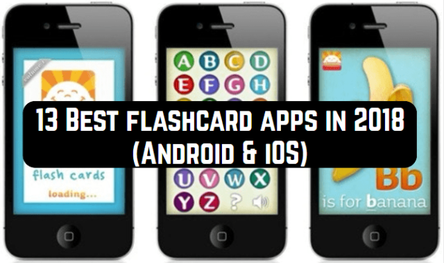 13 Best flashcard apps in 2018 (Android & iOS)