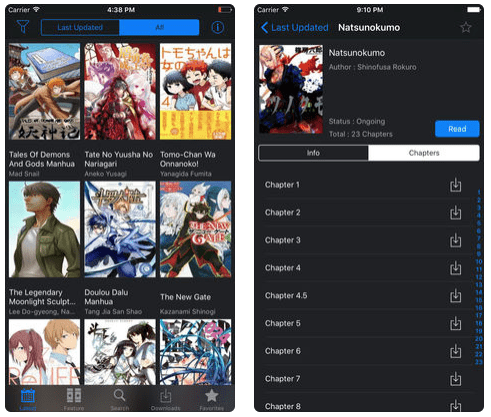 download manga ios