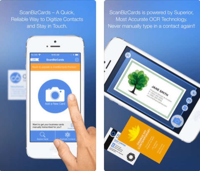 11 Best business card scanner apps for Android & iOS | Freeappsforme ...