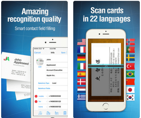 11 Best business card scanner apps for Android & iOS ...