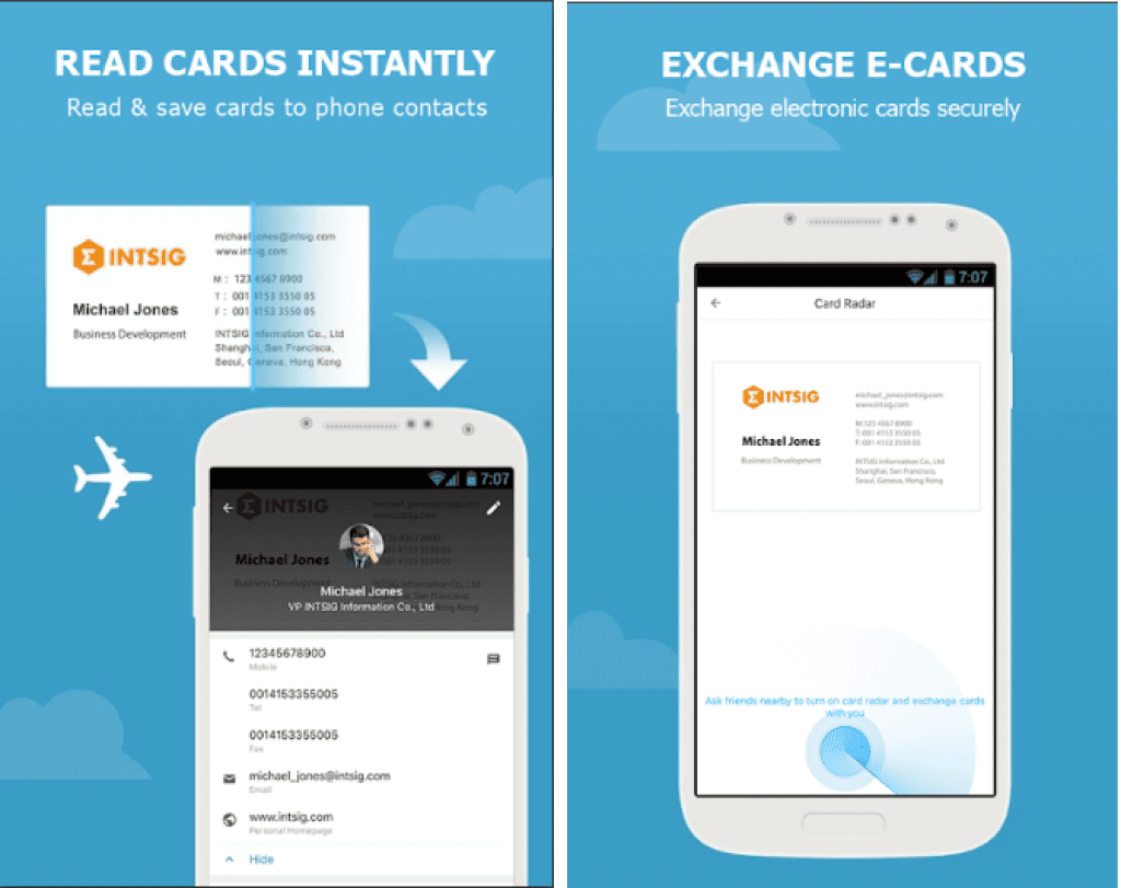 11 best business card scanner apps for android ios