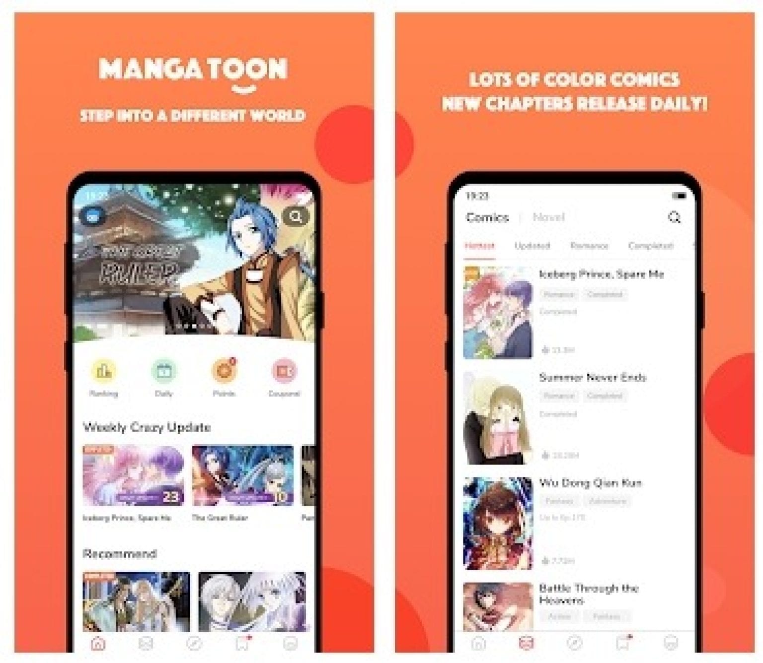 15 Best manga reader apps for Android & iOS | Freeappsforme - Free apps ...