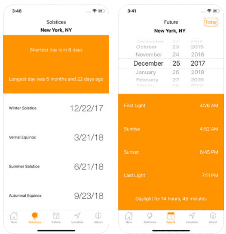 12 Best apps for calculating sunrise and sunset times (Android & iOS