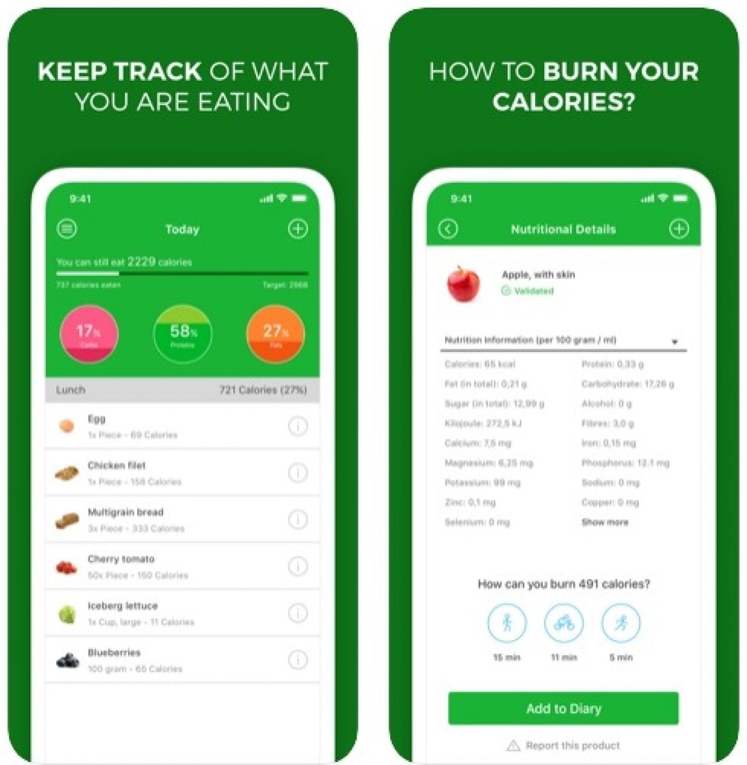 5 Best apps to help you to gain weight Free apps for Android and iOS